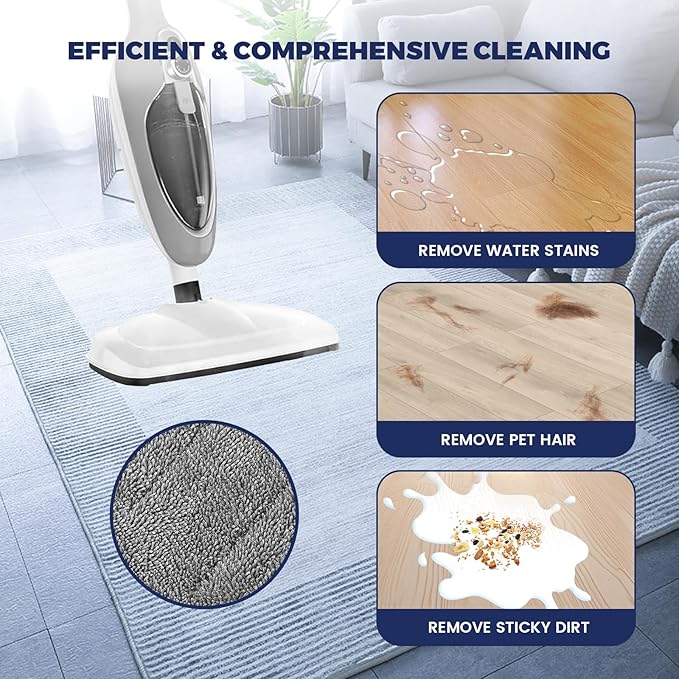 6Pack Steam Mop Replacement Pads Compatible