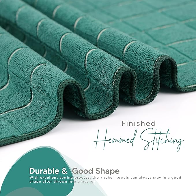 Utopia Towels - Microfiber Kitchen Towels, Super Absorbent 18 x 26 Inches
