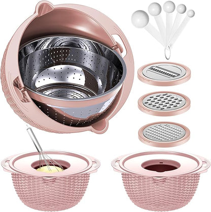 4-1 Colander with Bowl Set