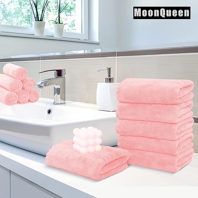 MOONQUEEN 6 Pack Premium Hand Towels