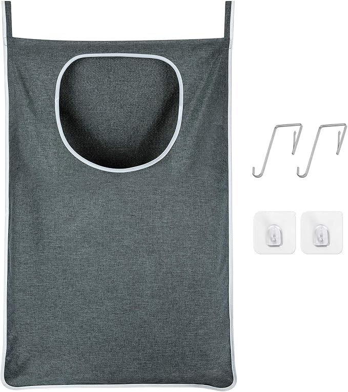 XL Hanging Laundry Hamper, Over the Door Laundry Hamper and Baskets, Wide