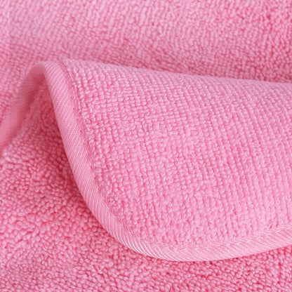 POLYTE Premium Lint Free Microfiber Washcloth Face Towel, 13 x 13 in