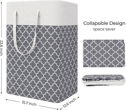 StorageRight Laundry Basket Hamper Large Collapsible Laundry Hamper