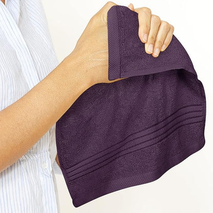 Utopia Towels Wash Cloths Set, 12 by 12 Inches, 100% Cotton Ring Spun, Highly