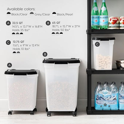 IRIS USA Dog Food Storage Container 50 lbs,