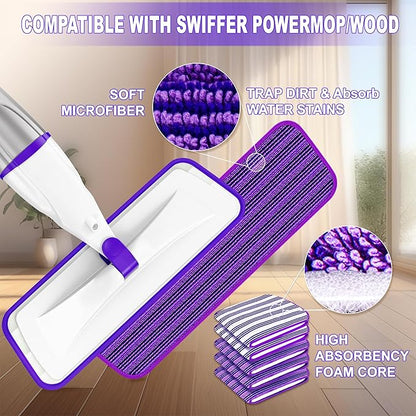 Spray Mops for Hardwood Floor Cleaning: EXEGO Wet Mops