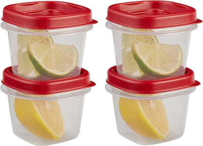 Food Storage Containers, Half Cup Food Storage Containers, 9 Peice Set