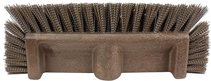 SPARTA Multi-Level Tile Scrub Brush 12" Wide Brush Head, Heavy-Duty Tile