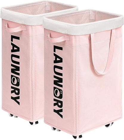 Goodpick Pink Laundry Baskets
