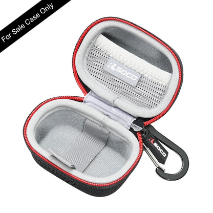 RLSOCO Hard Case for Devialet Gemini II True Wireless Earbuds | Shockproof, Dustproof, Water-Resistant Storage Pouch, with Sturdy Metal Hook (Case Only)