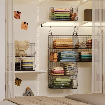4 Tier Hanging Closet Organizer