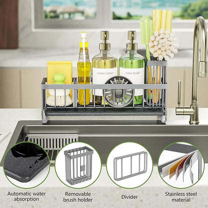 Cisily Extra Large Sink Caddy Organizer