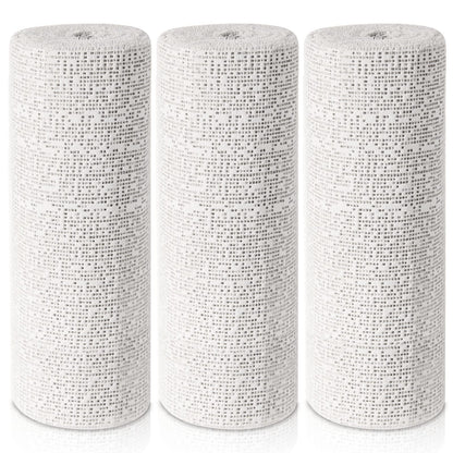 45ft - 211ft Plaster Cloth Rolls White Gauze Strips Wrap Bandages for Craft Belly Cast Mask Making Body Molds Scenery Art(8inch x 45 Feet, White)