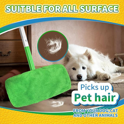 5 Pack Reusable 100% Chenille Mop Pads Compatible