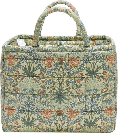 Quilted Fabric Storage Baskets