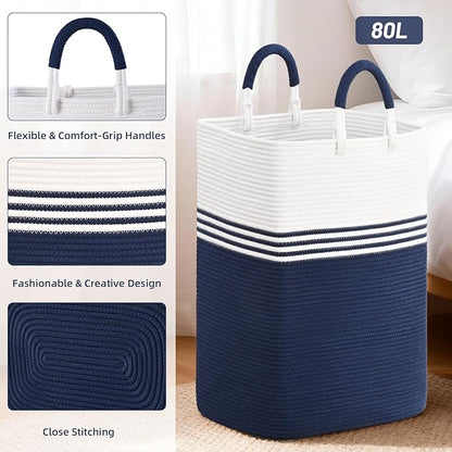 Laundry Basket Hamper, Blanket Storage, Dirty Clothes Hamper