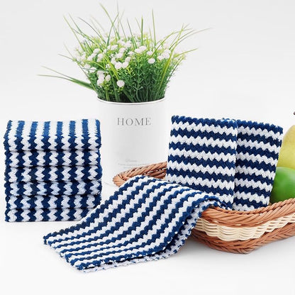 Homaxy 12 Pack Kitchen Dish Cloths, Ultra Soft and Absorbent Dish Towels