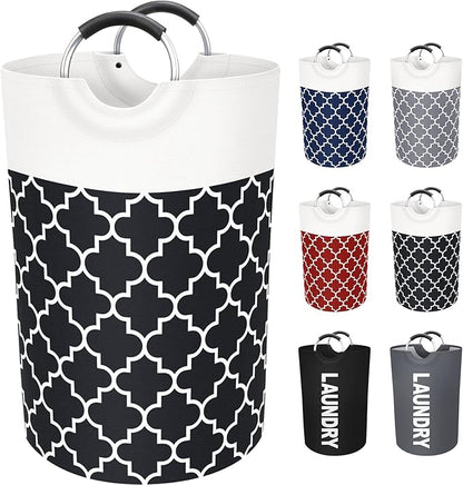 Large Laundry Basket Laundry Hamper Bag Washing Bin Clothes Bag Collapsible Tall