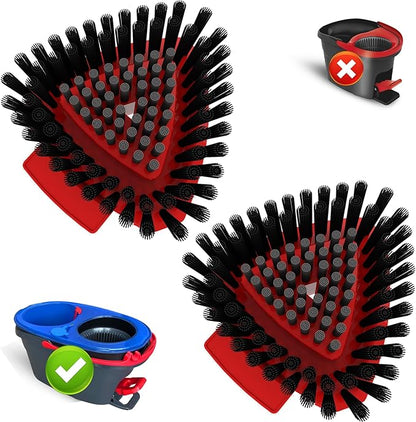 Small 2 Pack Scrub Brush Head ONLY