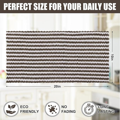 Homaxy Kitchen Towels, Ultra Soft and Absorbent Dish Towels, Reusable Fast