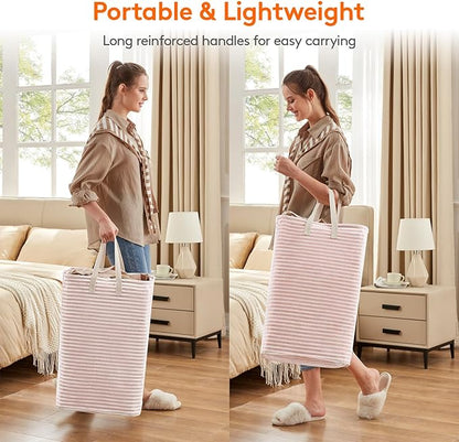 Lifewit 3 Pack Laundry Hamper Large Collapsible Laundry Baskets, Freestanding