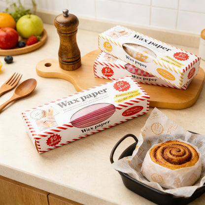 5 Boxes 250 Sheets Wax Paper Sheets Heart & Rose & Line Pattern Greaseproof Basket Liners Sandwich Burger Chips Cookies Food Grade Deli Wrap Paper Baking Parchment 8.5 x 9.8 in