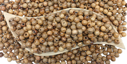 ZULUF 10mm Olive Wood Mala Beads Bulk (1000pcs) Cuentas para Hacer Rosarios Católicos Wooden Craft Beads for Jewelry Making Rosaries & Bracelets Holy Land Bethlehem with Certificate BEAD045