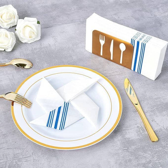 Vplus 300 PACK Guest Towels Disposable Bathroom, Decorative Bathroom Napkins