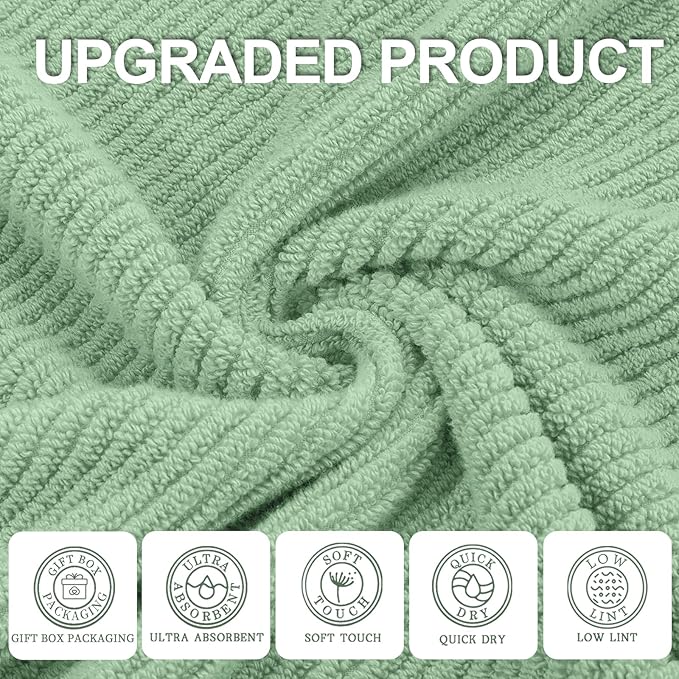 VOOVA & MOVAS Face Towels, Luxury Face Towels