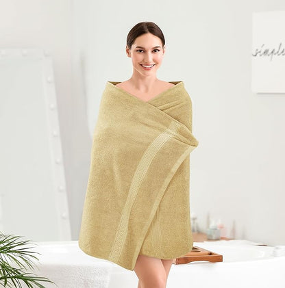 Utopia Towels 4 Pack Premium Bath Towels Set, 27 by 54 Inches, 100% Ring Spun
