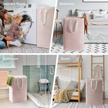 Lifewit 3 Pack Laundry Hamper Large Collapsible Laundry Baskets, Freestanding