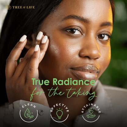Tree of Life Beauty Facial Skin Care Set, Brightening, Firming, Hydrating, Dry Face, Dermatologist Tested - Trio Power Kit, Vitamin C, Retinol and Hyaluronic Acid, 3 count of 1 Fl Oz