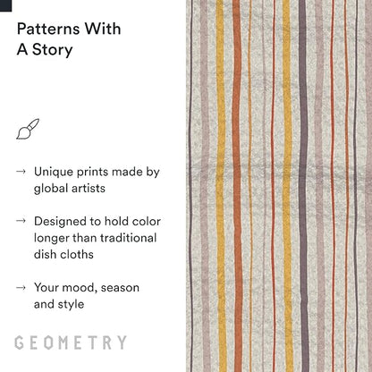 GEOMETRY Kitchen Dish Cloths