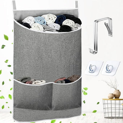 XL Hanging Laundry Hamper Bag, Door Hanging Hamper