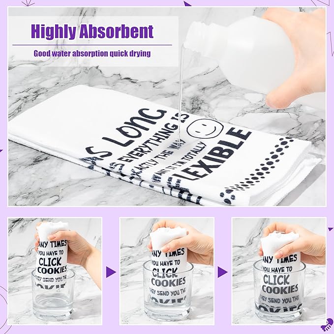 R HORSE Funny Saying Kitchen Dish Towels