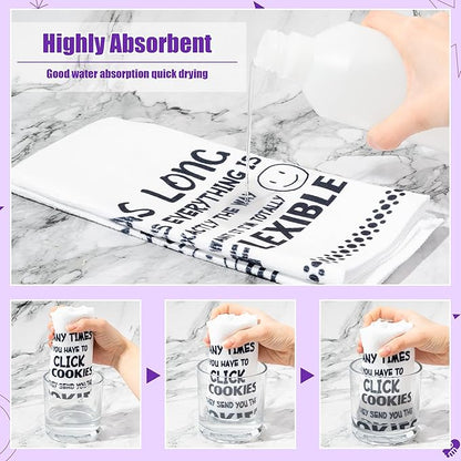 R HORSE Funny Saying Kitchen Dish Towels