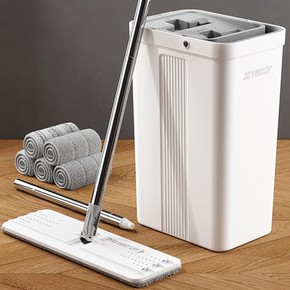 JOYMOOP Mop and Bucket with Wringer Set, Wet Dry Mops