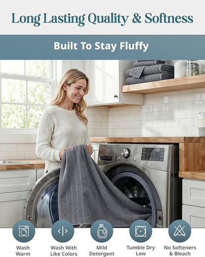 Casa Platino Premium Cotton Towels Set