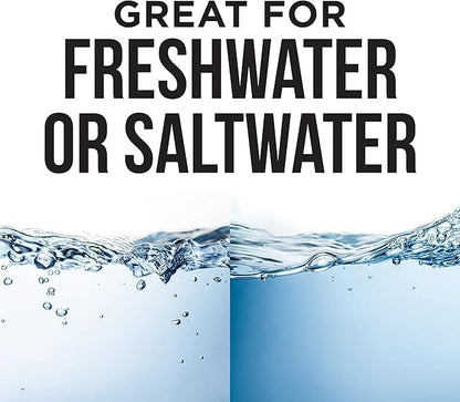Aquarium Gravel Cleaner - Liquid Gravel Cleaner for Fish Tanks - Naturally Reduces Fish Waste, Ammonia, Nitrite & Odors - Freshwater & Saltwater - No Vacuum Needed - Treats 960 Gallons (16 fl oz)