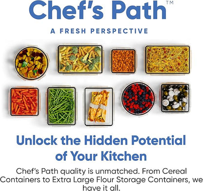 Chef's Path Airtight Food Storage Containers, & Measuring Cup Lid – Kitchen &