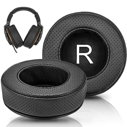 Replacement Ear Pads Compatible with HD668B, SR850, ATH-A900, ATH-AD500X, ATH-A700, AD700X, AD900X, ATH-A990z, ATH-R70X, ATH D700X, AD1000X, AD2000X Headphones (Perforated)