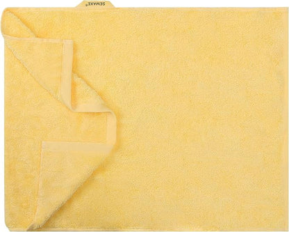 SEMAXE Hand Towel for Bathroom, 100% Combed Cotton Towel