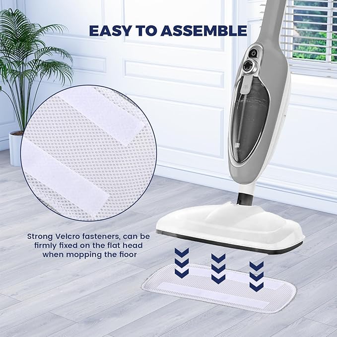 6Pack Steam Mop Replacement Pads Compatible