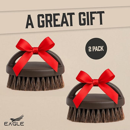 Hat Brush for Felt and Wool – Soft Horsehair Bristles for Cleaning Cowboy Hats