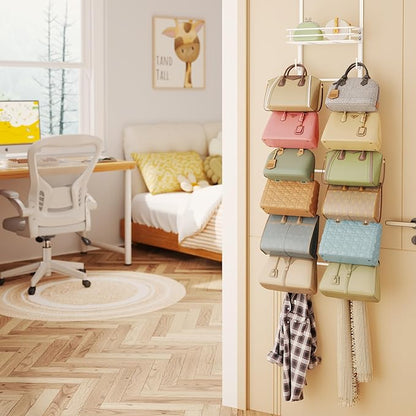 HapiRm Over The Door Purse Organizer