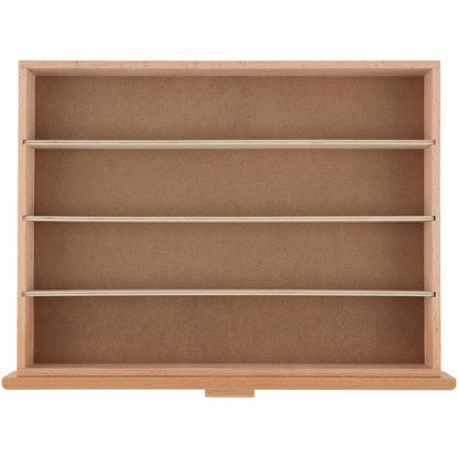 HG Art Concepts Artists Storage Chests - Deluxe 3 Drawer - 2 Pack - Premium Aesthetic Studio Organizer for Paint Tubes, Brushes, Pencils, Markers & More