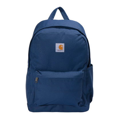 Carhartt 21L Classic Laptop Backpack, Durable Water-Resistant Pack with Laptop Sleeve, Blue