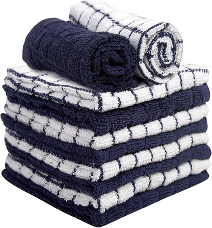 Bumble Dish Cloths | 12" x 12" | 100% Cotton Kitchen Towels | 405 GSM | Soft