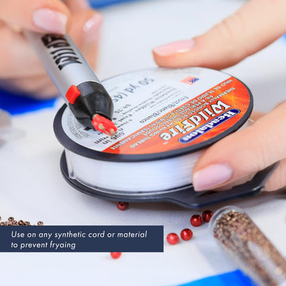 Beadalon Wildfire Cord Cutter: Macrame Cord and Fireline Beading Thread Burner, Ideal for Jewelry Making, Trims and Prevents Fraying of Cords, Simple Operation, Battery Operated with Safety Switch