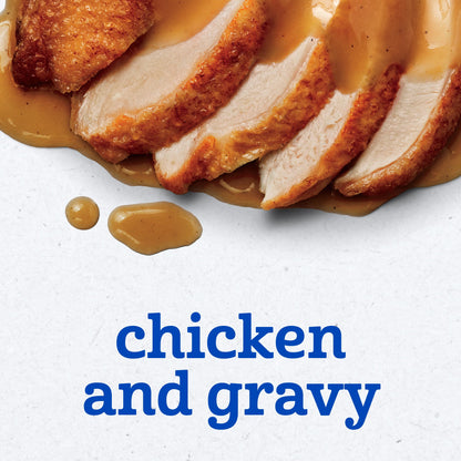 Gerber Stage 2, Chicken and Gravy Jar, Baby Food, Mealtime Poultry Puree, 10-Pack